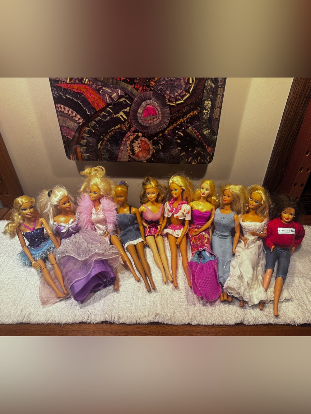 Lot of Ten Vintage Barbies with Vintage Fits 🌟🌟🌟🌟🌟🌟🌟🌟🌟🌟🌟